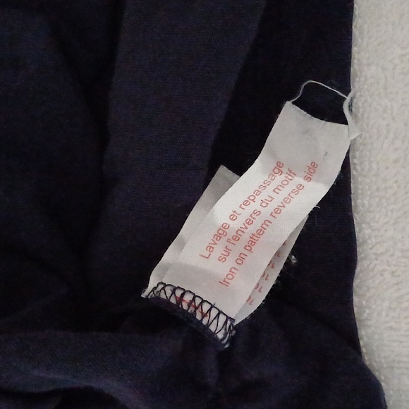 Lacoste Live Paris rare crewneck long sleeve navy tshirt 6 M/L - Picture 10 of 15